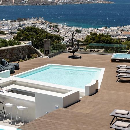 Villa In Mykonos - 6 Bedroom - 1Km From Mykonos Town - Infinity Pool - Sunset View Extérieur photo