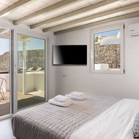 Villa In Mykonos - 6 Bedroom - 1Km From Mykonos Town - Infinity Pool - Sunset View Extérieur photo