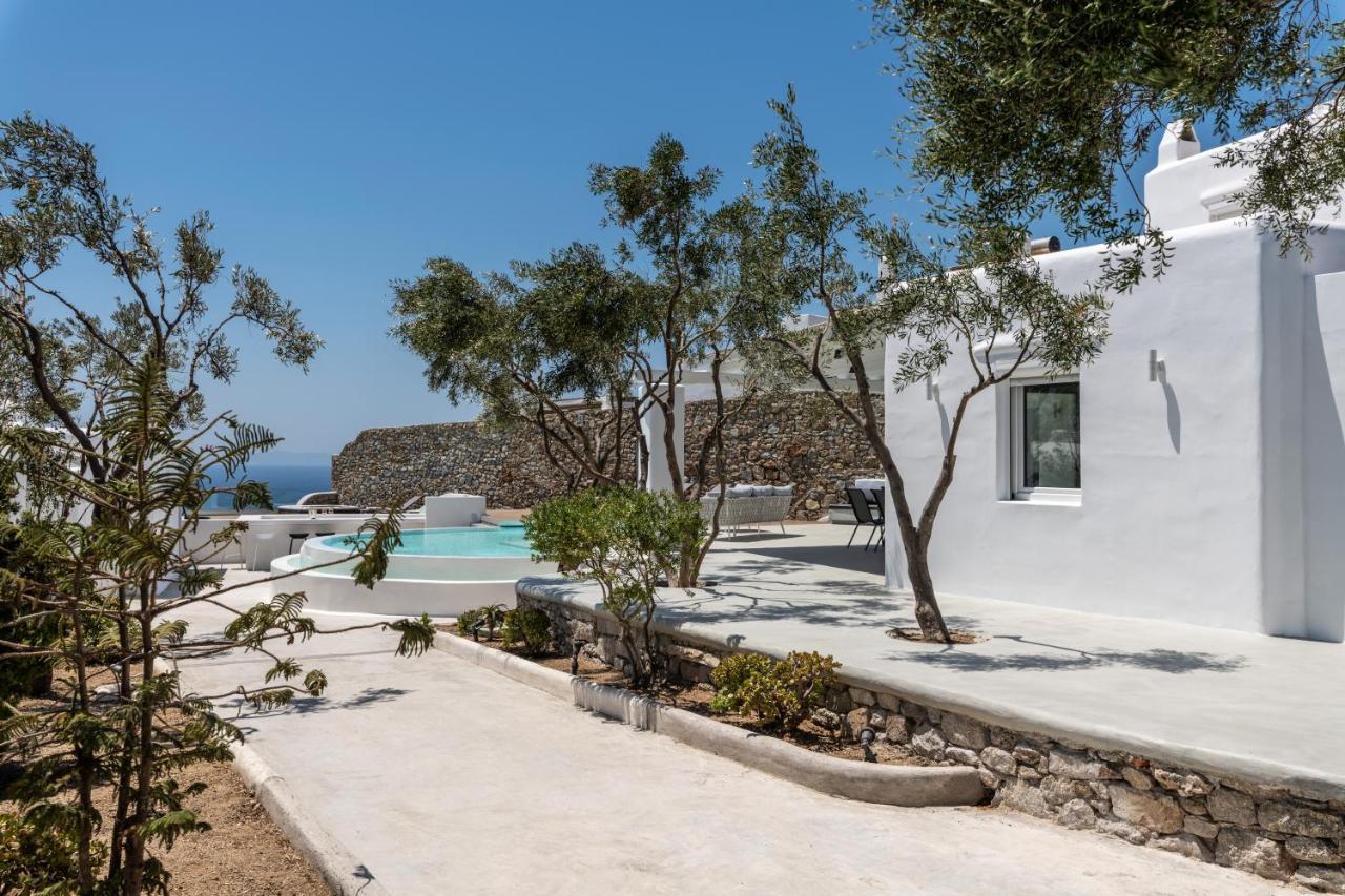 Villa In Mykonos - 6 Bedroom - 1Km From Mykonos Town - Infinity Pool - Sunset View Extérieur photo