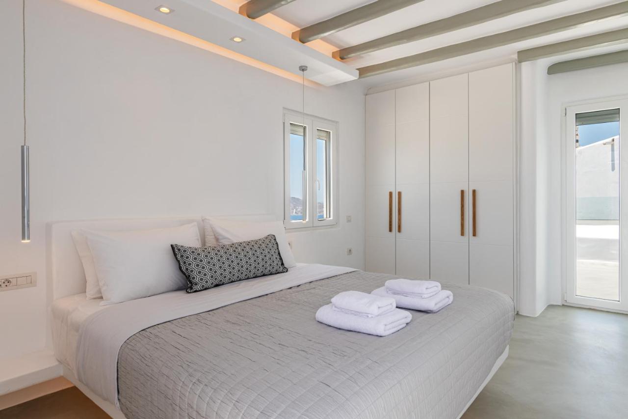 Villa In Mykonos - 6 Bedroom - 1Km From Mykonos Town - Infinity Pool - Sunset View Extérieur photo